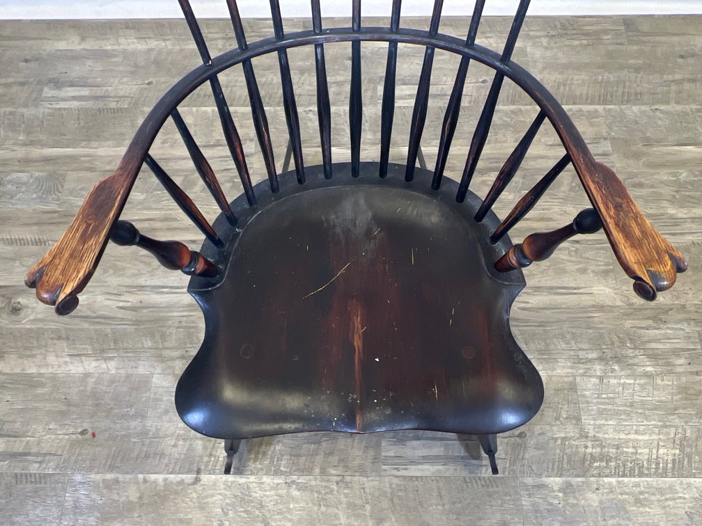 Image for New Harmony Woodworks Comb-Back Windsor Rocking Chair