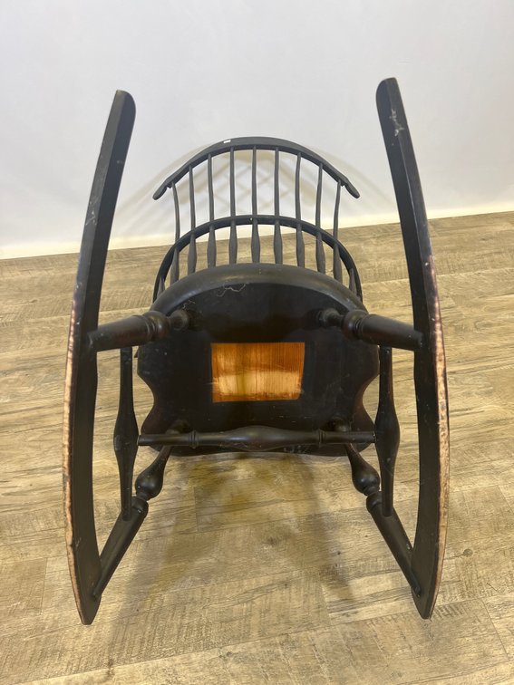 Image for New Harmony Woodworks Comb-Back Windsor Rocking Chair