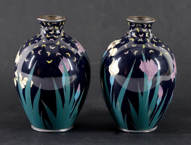 Image for Japanese Cloisonne Vases