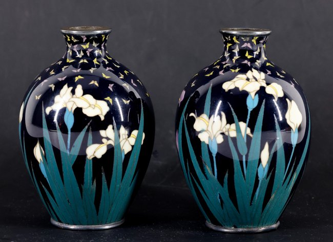 Image for Japanese Cloisonne Vases