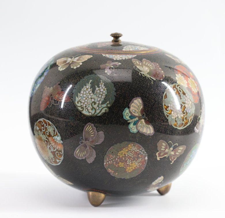 Image for Japanese Cloisonne Jar