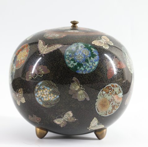 Image for Japanese Cloisonne Jar