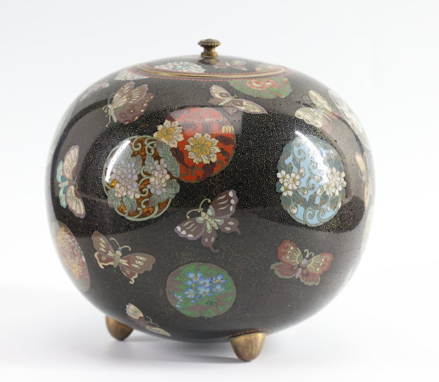 Image for Japanese Cloisonne Jar