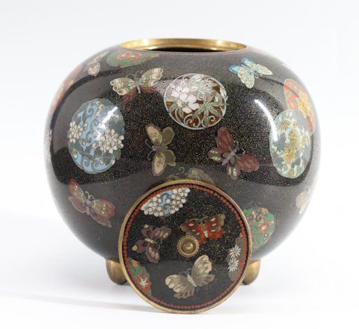 Image for Japanese Cloisonne Jar