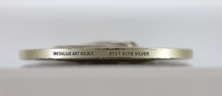 Image for Medallic Art Co. Fine Silver Nixon Inaugural Medal
