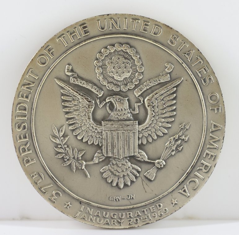 Image for Medallic Art Co. Fine Silver Nixon Inaugural Medal