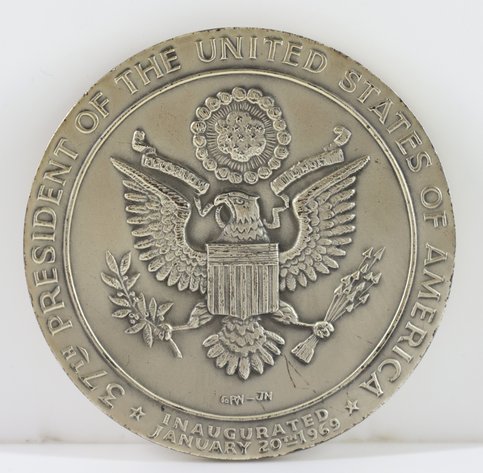 Image for Medallic Art Co. Fine Silver Nixon Inaugural Medal