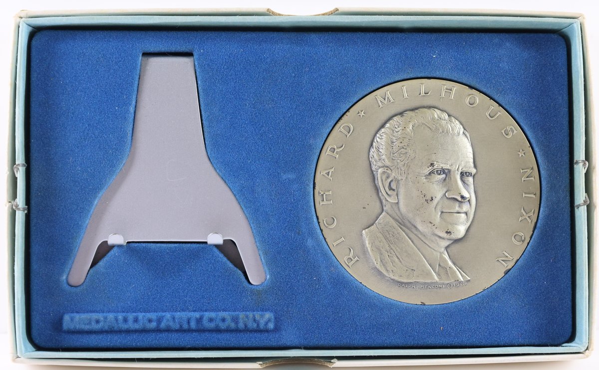 Image for Medallic Art Co. Fine Silver Nixon Inaugural Medal