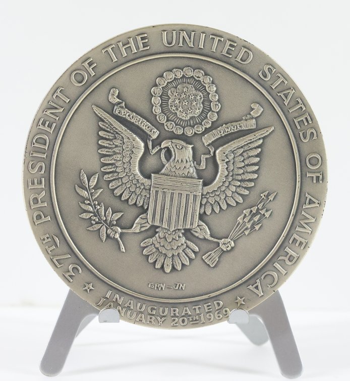 Image for Medallic Art Co. Fine Silver Nixon Inaugural Medal