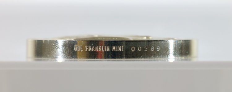 Image for Franklin Mint Sterling Silver Nixon Inaugural Medal