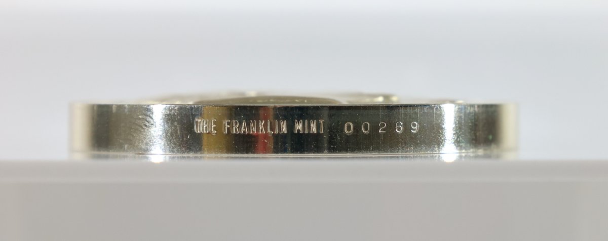 Image for Franklin Mint Sterling Silver Nixon Inaugural Medal