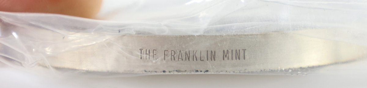 Image for Franklin Mint Sterling Silver Nixon Inaugural Medal