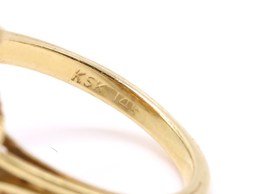 Image for 14k YG Cameo Ring