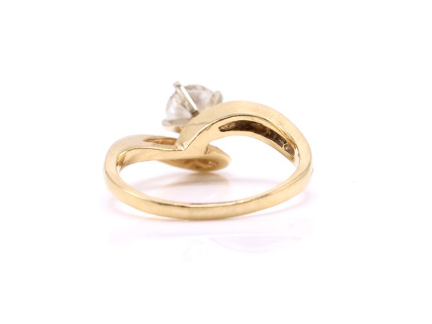 Image for 14k YG Diamond Ring