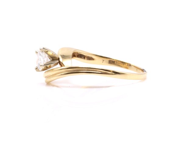 Image for 14k YG Diamond Ring