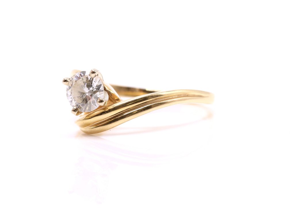 Image for 14k YG Diamond Ring