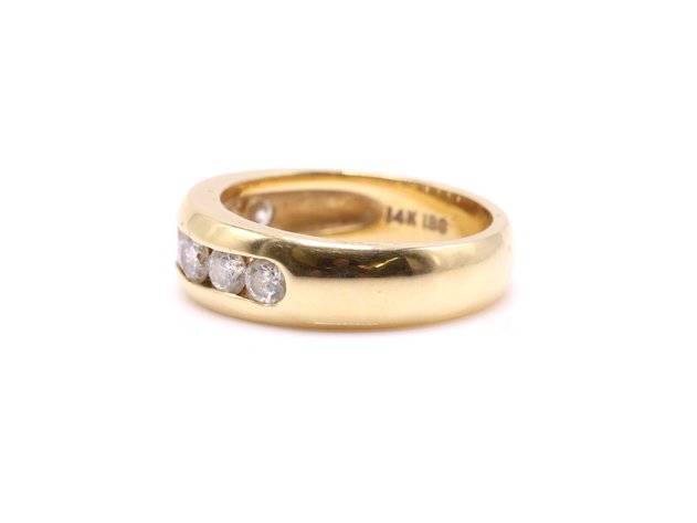Image for 14k YG Diamond Ring