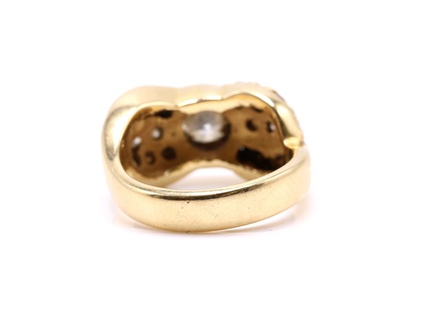 Image for 18k YG Diamond Ring
