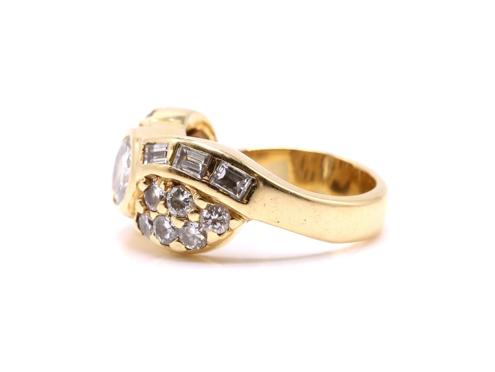 Image for 18k YG Diamond Ring