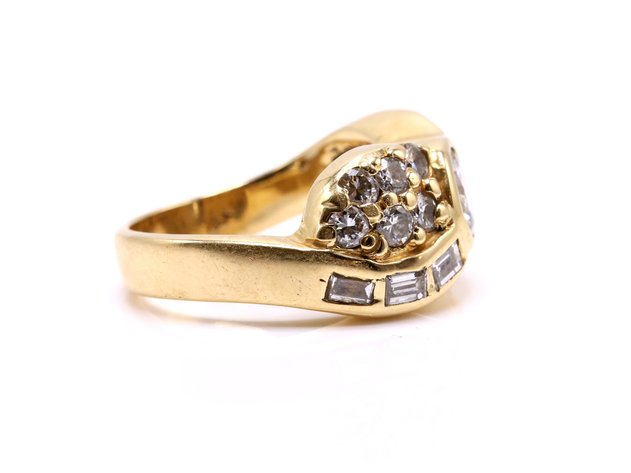 Image for 18k YG Diamond Ring