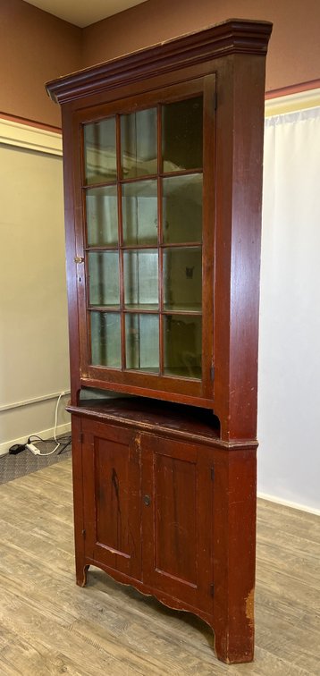 Image for Antique Corner Cabinet