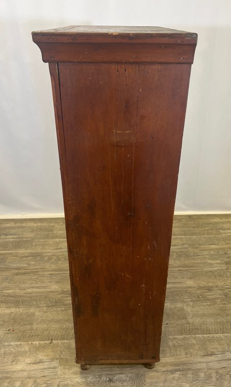 Image for Antique Single-Door Wooden Cupboard
