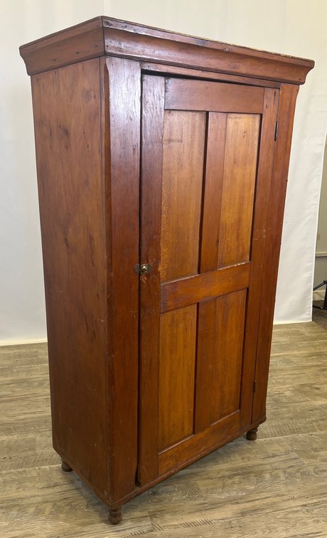 Image for Antique Single-Door Wooden Cupboard