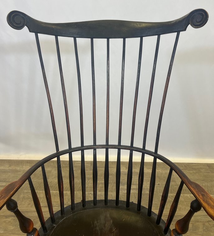Image for New Harmony Woodworks Comb-Back Windsor Rocking Chair