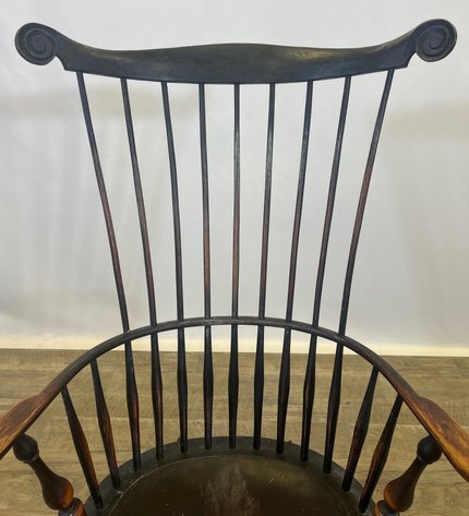 Image for New Harmony Woodworks Comb-Back Windsor Rocking Chair