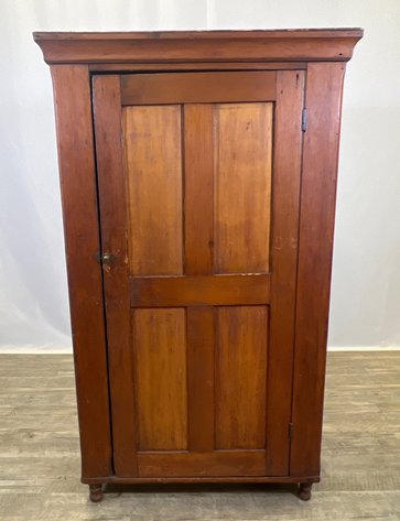 Image for Antique Single-Door Wooden Cupboard
