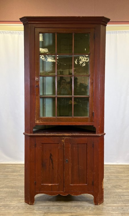 Image for Antique Corner Cabinet