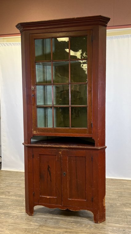 Image for Antique Corner Cabinet