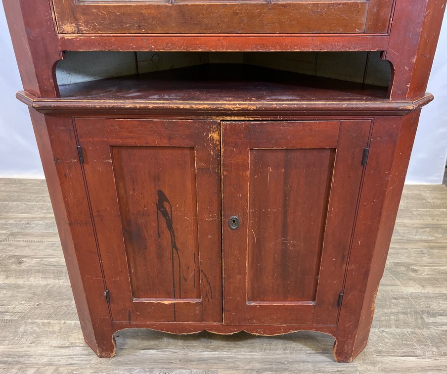 Image for Antique Corner Cabinet