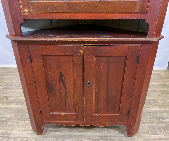 Image for Antique Corner Cabinet