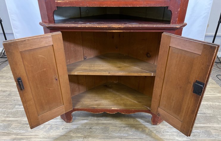 Image for Antique Corner Cabinet