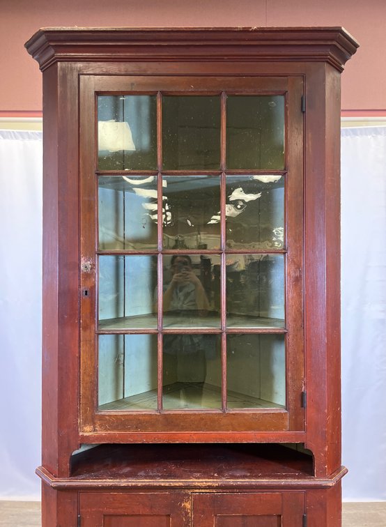 Image for Antique Corner Cabinet