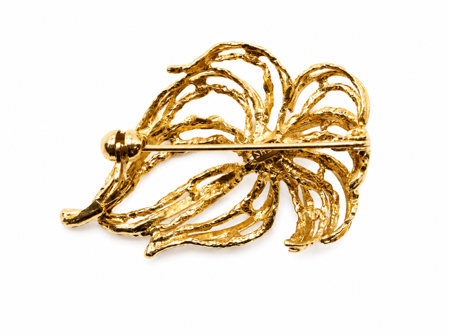 Image for 14k YG Pearl Brooch