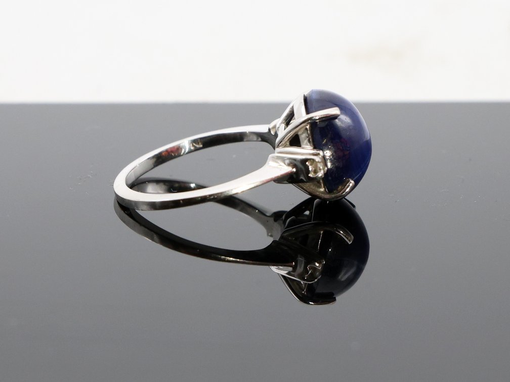 Image for 14k WG Star Sapphire RIng