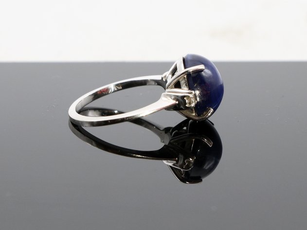 Image for 14k WG Star Sapphire RIng