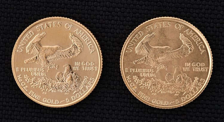 Image for 1998 American Gold Eagle $5 Coins