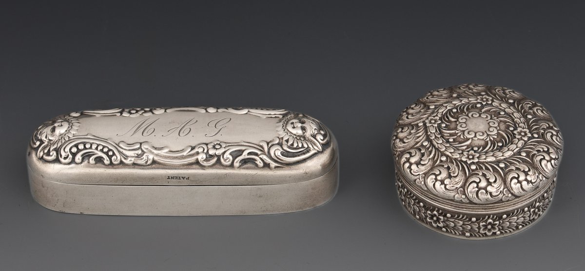 Image for Tiffany Sterling Silver Boxes