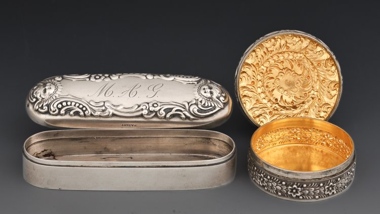 Image for Tiffany Sterling Silver Boxes