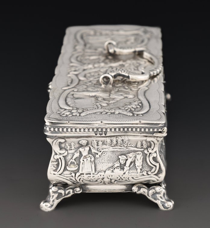 Image for Rinze Jans Spaanstra Dutch Sterling Silver Box
