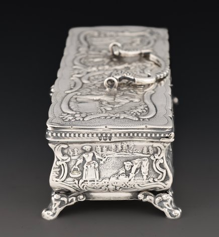Image for Rinze Jans Spaanstra Dutch Sterling Silver Box