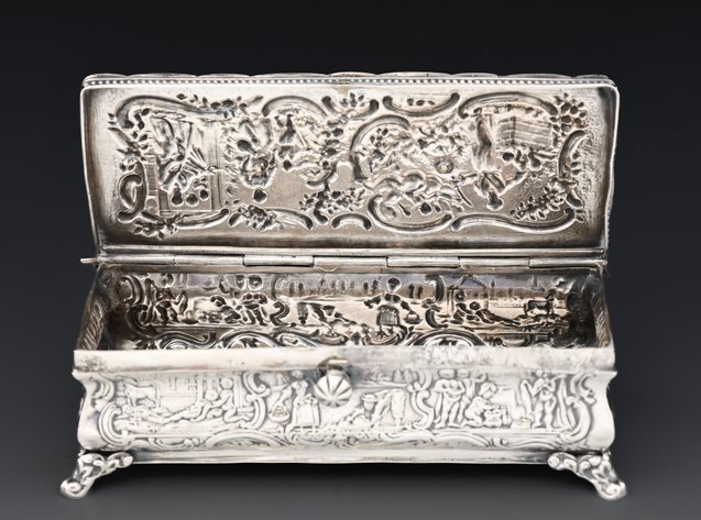 Image for Rinze Jans Spaanstra Dutch Sterling Silver Box