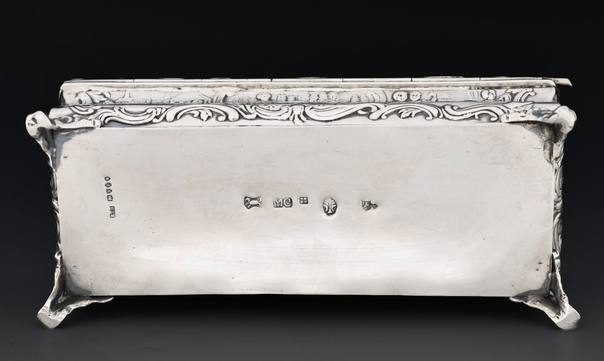 Image for Rinze Jans Spaanstra Dutch Sterling Silver Box