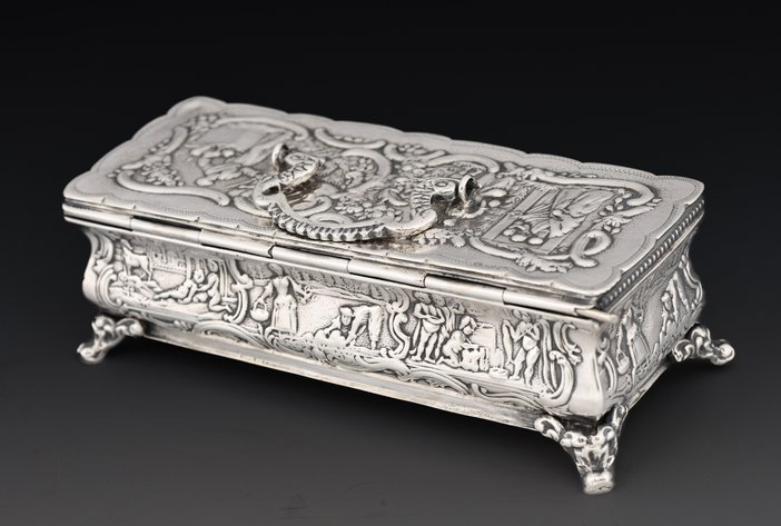 Image for Rinze Jans Spaanstra Dutch Sterling Silver Box