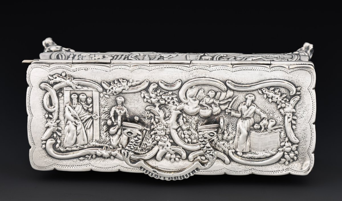 Image for Rinze Jans Spaanstra Dutch Sterling Silver Box