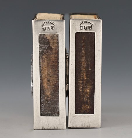 Image for Enameled Sterling Silver Match Holders