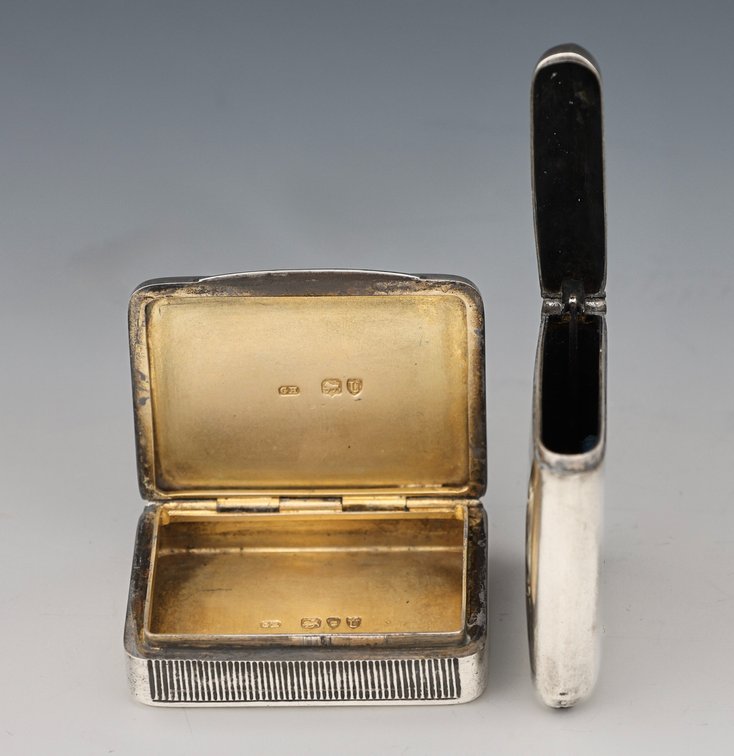 Image for Enameled Sterling Silver Match Holders